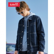 京东PLUS会员：Baleno 班尼路 88007547 男士工装风牛仔外套 低至100.45元