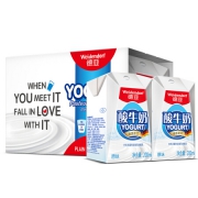 运费券收割机：德亚（Weidendorf）原味酸牛奶 常温酸奶 200ml*3盒