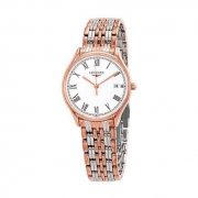 13日14点：Longines 浪琴 瑞士手表 律雅系列石英女表 L4.359.1.11.7