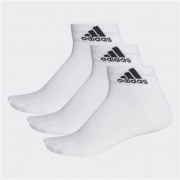 10点：adidas 阿迪达斯 训练 男女 短袜 AA2320 3双
