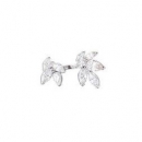 SWAROVSKI 施华洛世奇 5372962 LOUISON 白金色开口女戒指 *2件