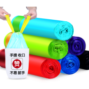 买2份手提送100只平口 赞喜！家用2/5卷垃圾袋100只 券后￥3.9