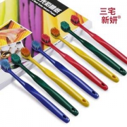 火焰宽头情侣牙刷软毛超细 8支