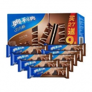 天猫 亿滋 奥利奥巧克力味威化 460.8g 27+9条 *2件 39.9元包邮（合19.95元/件）