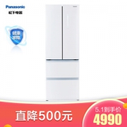 Panasonic 松下 NR-D350TP-W 变频风冷 多门冰箱 350L