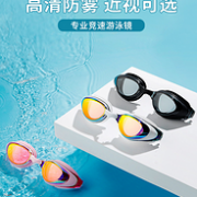可配度数：361° 防水防雾高清泳镜
