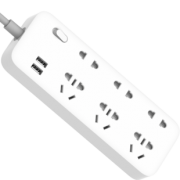 ZMI 紫米 新国标6AC 2USB插排 （快充18W） 59元