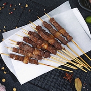 烤串必备！300gx9件  ORIENTAL FLAG 东方万旗 牛肉串
