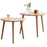 源氏木语 Y00J07 全实木小茶几 500*340*450mm矮款 234元