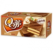 Orion 好丽友 营养早餐点心零食 下午茶 Q蒂榛子巧克力味6枚168g/盒（新老包装随机发放） *34件