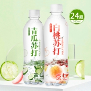 名仁 白桃苏打气泡水 360ml*24瓶 55.9元包邮（需用券）