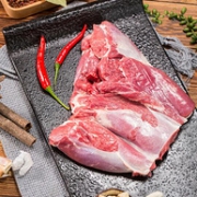 去骨整切、8斤：大庄园 新西兰羔羊后腿肉 1kgx4件
