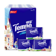 Tempo 得宝 手帕纸 4层*7张*36包 *3件 63元（合21元/件）