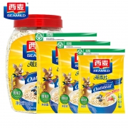 SEAMILD 西麦 即食纯麦片有机代餐 1000g 15.9元包邮（需用券）