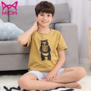 断码好价 猫人 男童 100%纯棉 家居服套装 21款可选