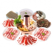 海底捞4-7人火锅烤肉肥牛卷套餐 券后￥168