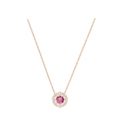 SWAROVSKI 施华洛世奇 5279421 跳动的心 女士红色项链 463元包邮包税（双重优惠）