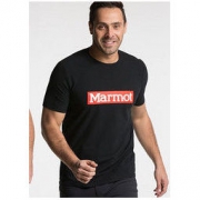 Marmot 土拨鼠 R44130 男士短袖棉T恤