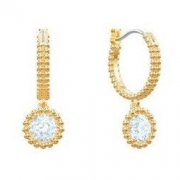 SWAROVSKI 施华洛世奇 OXYGEN 穿孔耳环 镀金色 5456652
