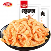 卫龙 辣条馋魔芋爽 酸辣味18q×20袋+麻辣味180g ￥16.8