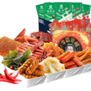 一箱麻辣零食豆皮辣片小吃满减 11.92元