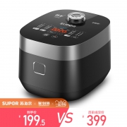 16日0点、新品发售：SUPOR 苏泊尔 SF40FC665 电饭煲 4L 199.5元包邮（前100件）