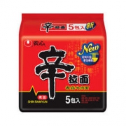 NONGSHIM 农心 香菇牛肉味辛拉面 120g*5包 *3件