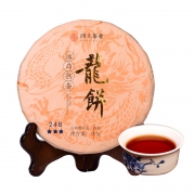 润土 金龙饼普洱茶熟茶  357g 58元包邮（需用券）