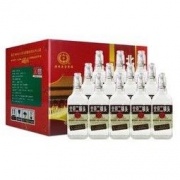 北京二锅头 永丰二锅头白酒 出口型小方瓶 50度清香型 500ml*12瓶 整箱装