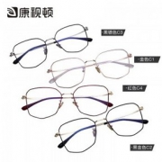天猫 康视顿 7680 复古大框眼镜+1.60防蓝光镜片*2片