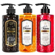 日本各种大赏No.1 黛丝恩 Moist Diane 摩洛哥精油 无硅油洗发护发水 500ml