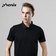 顶级品牌 日本 Phenix 70支丝光棉 男透气Polo衫
