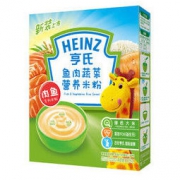 Heinz 亨氏 婴幼儿营养米粉 225g 鱼肉蔬菜味 *6件