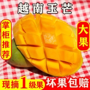 净果9斤 单果200-450g 单个比手掌大：越南 大青芒 约10-15个  券后38.8元包邮（上次43元、线下约8元/斤）