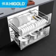 HIGOLD 悍高 不锈钢黑钻橱柜 800柜体