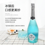 4.9分，低度顺口：卫宾 甜型莫斯卡托水果味起泡酒 750ml