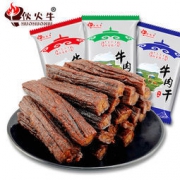 伙火牛 内蒙古手撕牛肉干 250g*2袋
