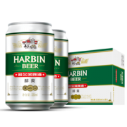 哈尔滨啤酒 醇爽9度 330ml*24听