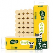 好吉利 竹浆本色亲肤系列 4层x14卷x3件