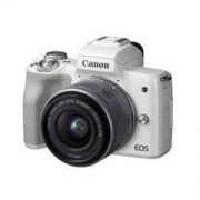 Canon 佳能 EOS M50 微单相机 数码相机 微单套机 白色