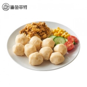鲨鱼菲特 无油低脂 高蛋白鸡胸肉丸 60g*10袋