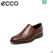 ECCO 爱步 Queenstown Bike Toe Slip on 男士真皮正装皮鞋