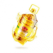 鲁花 5S 压榨一级 花生油 6.18L *2件