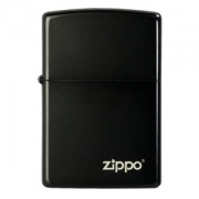 美国原机进口 Zippo 蓝/黑耀冰 16孔防风磨砂打火机