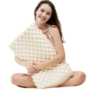 新低价！DeLANDIS玺堡 QX-01天然负氧离子乳胶枕 券后49元起包邮