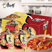 康师傅 私房红烧牛肉 自热火锅面 246g *2碗 45.9元包邮（需用券）
