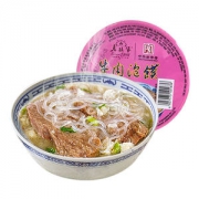 陕西特产 老孙家 牛肉泡馍碗装196g*3碗 临期促销