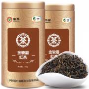 中茶 蜜香型金骏眉 精品罐装红茶 125g*2罐 *3件 260.7元包邮（双重优惠）