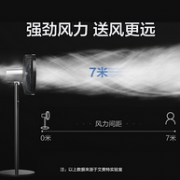 秒杀5叶风扇：艾美特 七叶遥控落地扇 CS35-R19