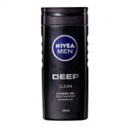 NIVEA 妮维雅 男士深黑DEEP矿泥醒体沐浴露 250ml *4件